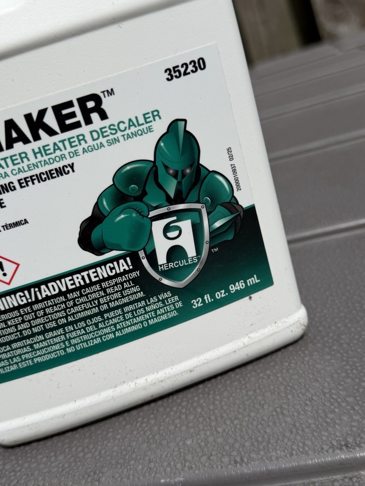 Hercules Haymaker 32 Oz. Ready To Use Tankless Water Heater Descaler 35230