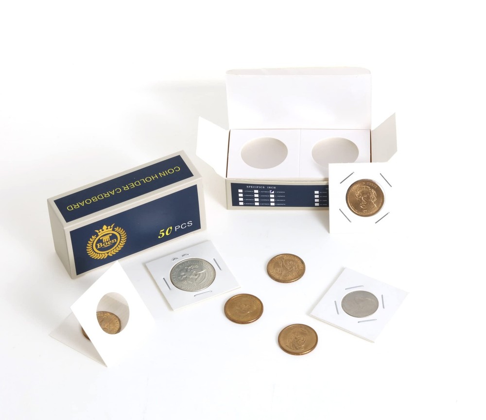 600Pcs Coin Holder 12 Assorted Sizes are 12 assorted sizes 600 pcs