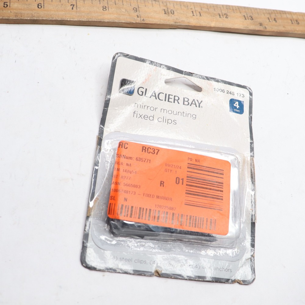 Glacier Bay Mirror Mounting Fixed Clips 1006248173