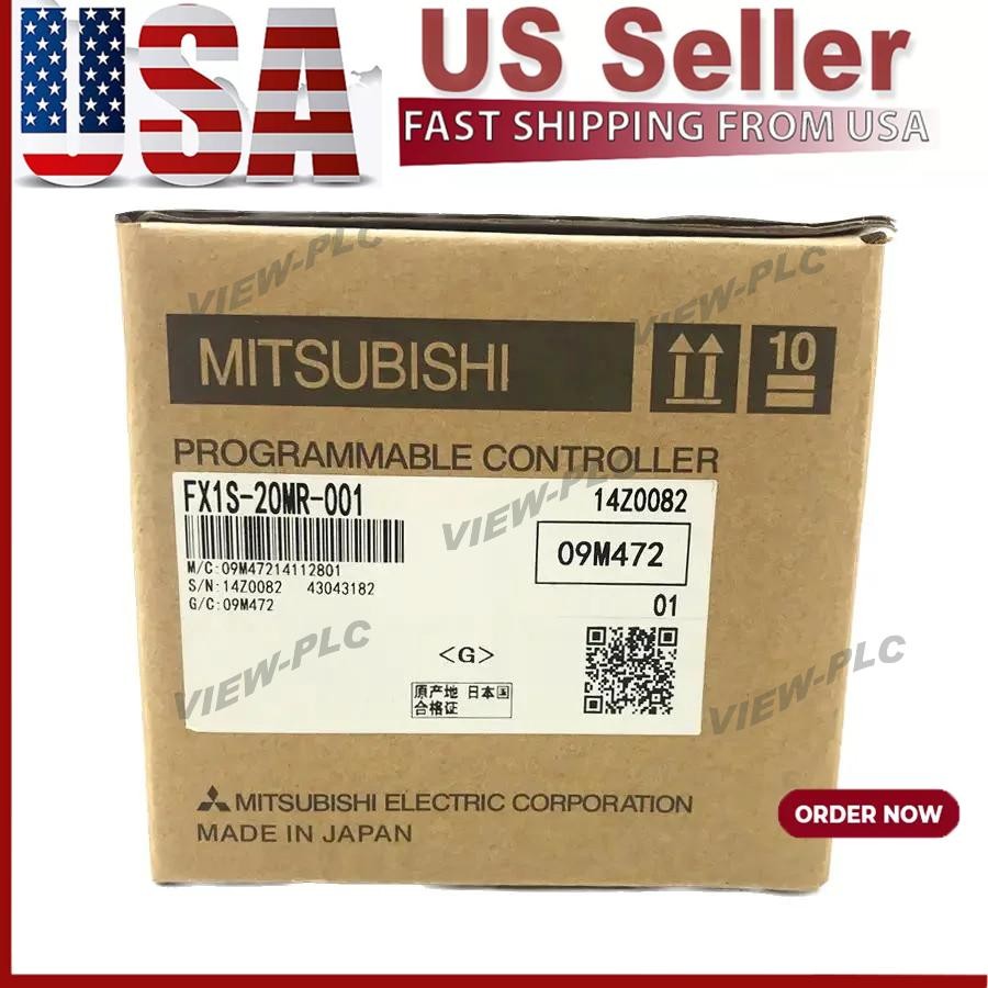 New Mitsubishi FX1S-20MR-001 Programmable Controller FX1S20MR001 Fast Ship