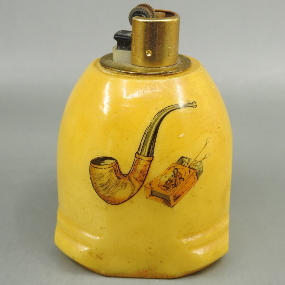 Alabaster Smoking Set Alabastros Herna Spain Table Lighter Ashtray Container
