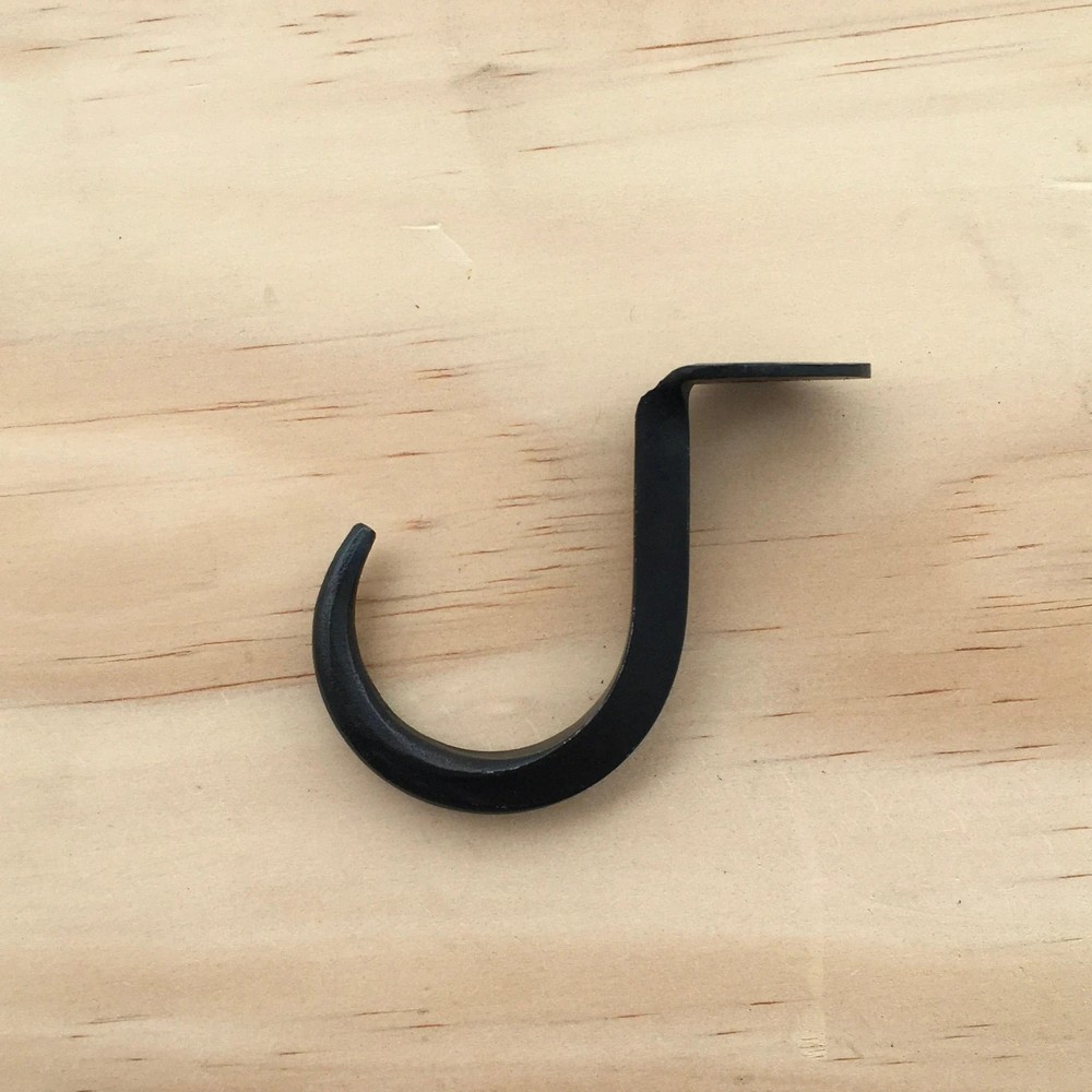 Hand forged under the counter coffee cup hook