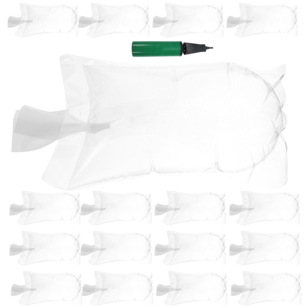 100Pcs Shoe Stretcher Inflatable Semi Circular