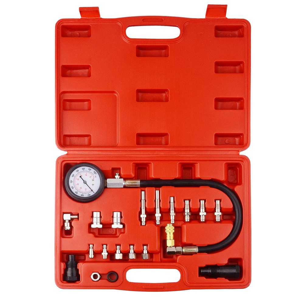 20 pcs Compression Tester for Gasoline Engine, Diesel Engine Compression Tester S...