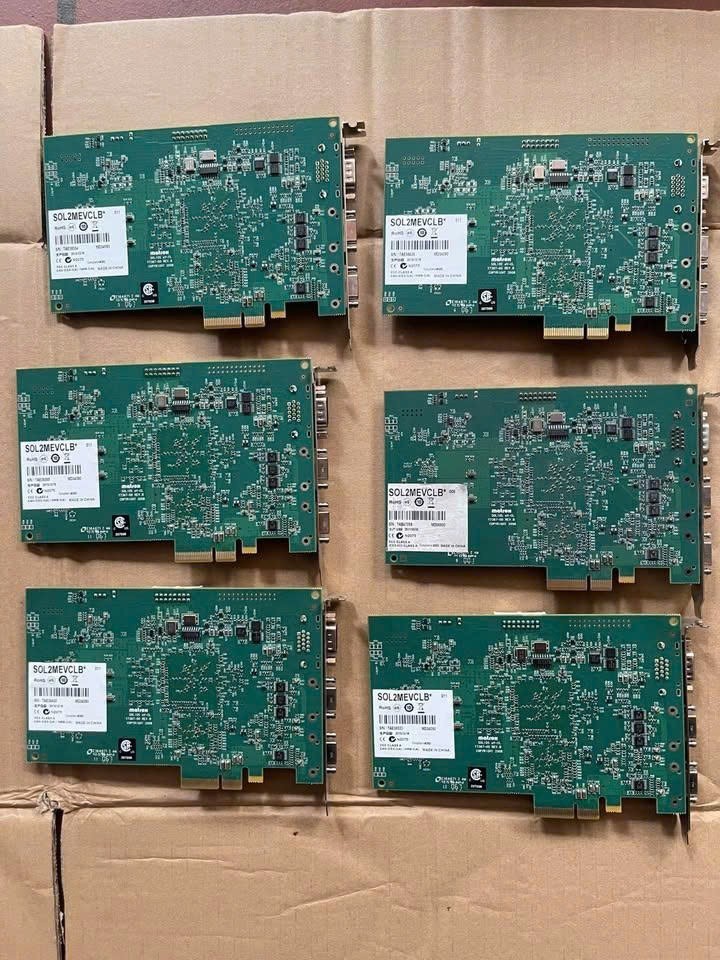 Matrox SOLIOS eV-CL SOL2MEVCLB Frame Graber, Working well