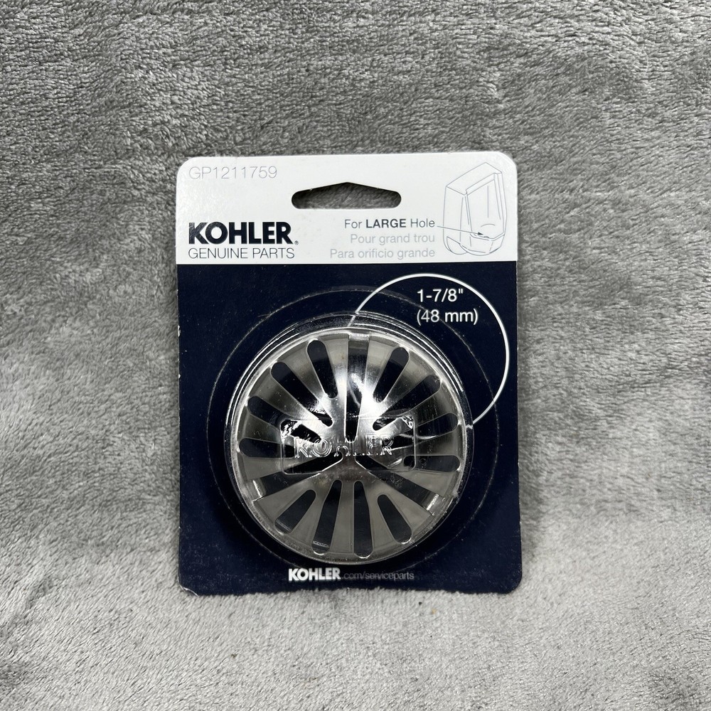 Kohler Gp1211759 Urinal Strainer,Replacement