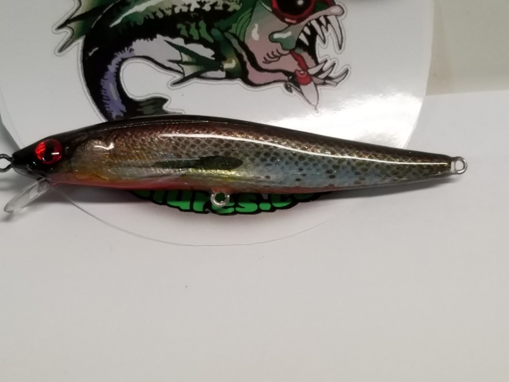 CUSTOM WRAPPED 95MM JERKBAITS
