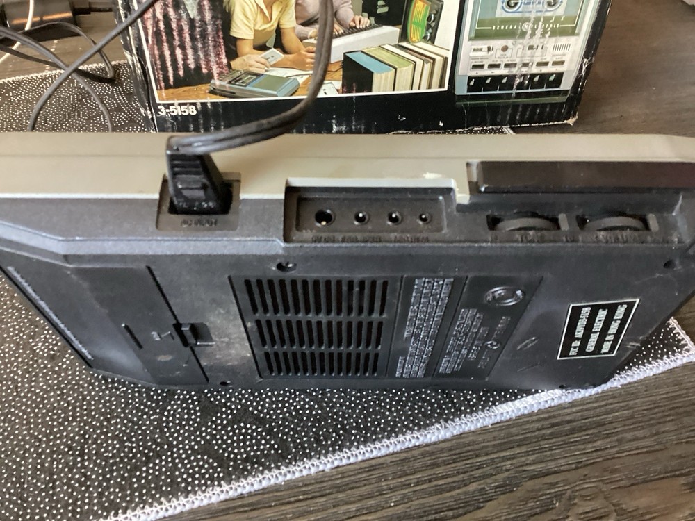 GE VTG Computer Program Data Recorder 3-5158 Tested And Working Has Box