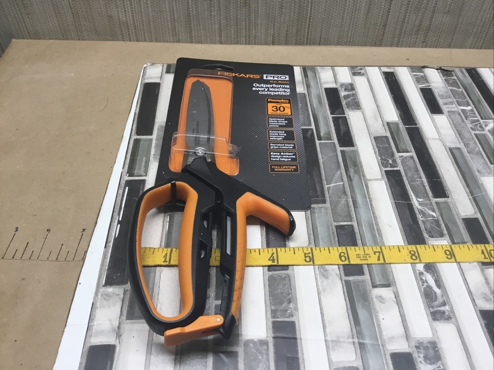 FISKARS #710160 PRO POWERARC SHEARS, 10"