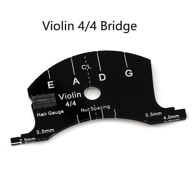1 PC Violin Bridges Multifunctional Mold Tool With Reference Measurements