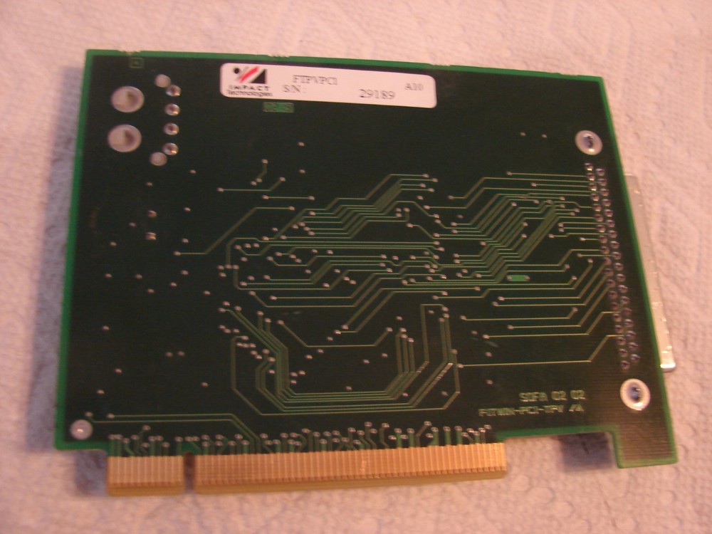 Imact Technolologies FTPVPCI FITWIN-PCI-TPV Rev A Board