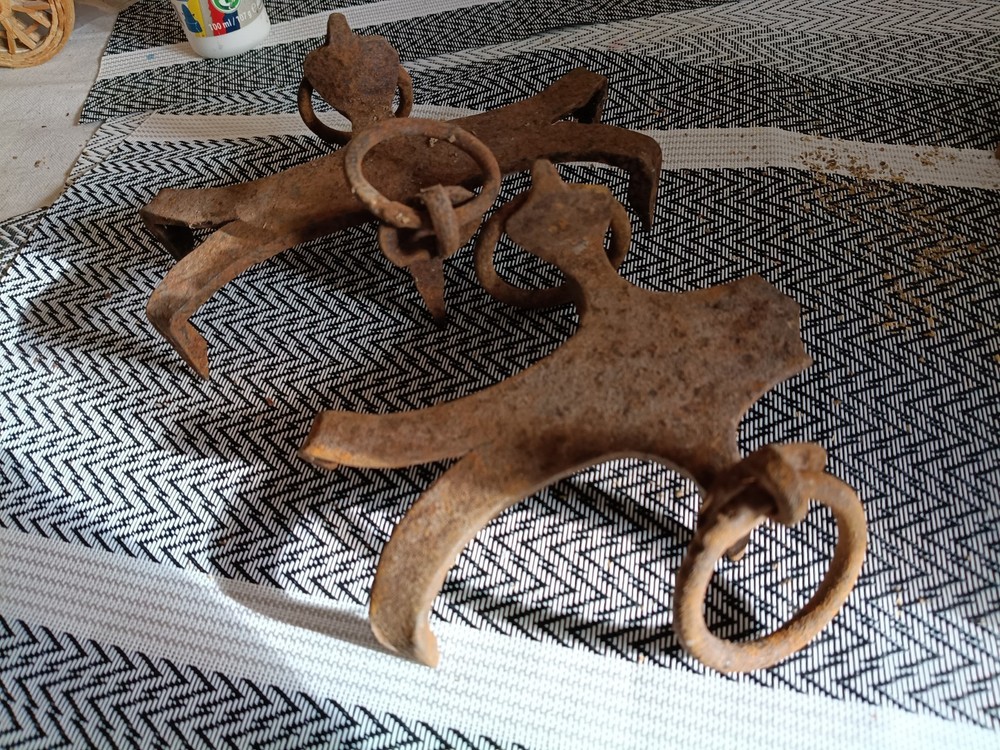 Ww1 Austrian Relic Snow Clamps