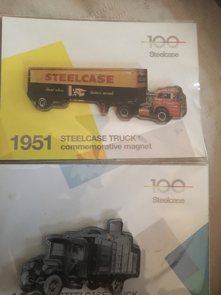 STEELCASE COMMEMORATIVE MAGNETS @ 4