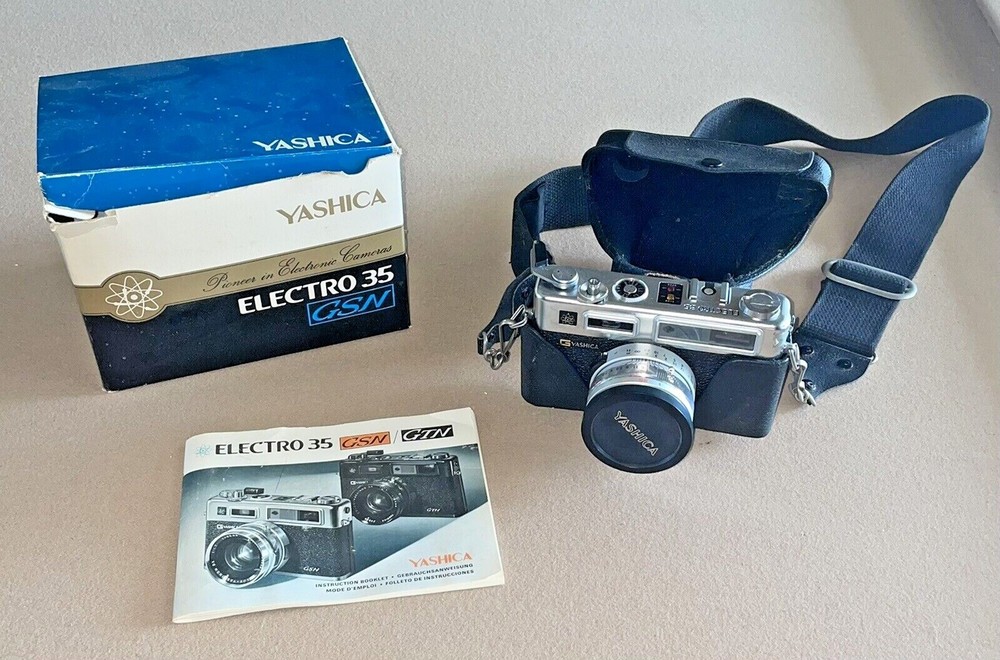VINTAGE YASHICA ELECTRO 35 RANGEFINDER GSN CAMERA
