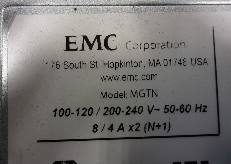 EMC MGTN VMAX Megatron Controller Storage Processor Enclosure 24-Bay SEE NOTES