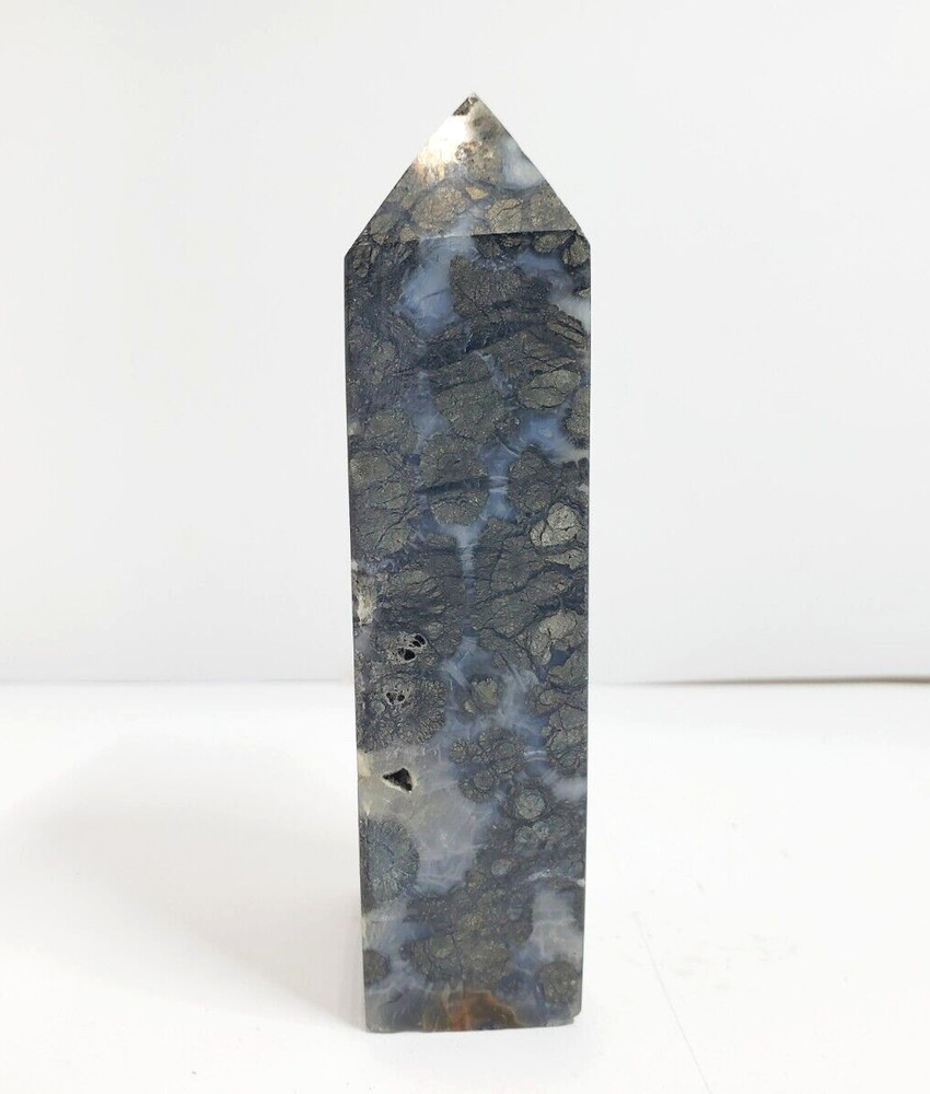 Moss Agate Tower 4" x 1.25"
