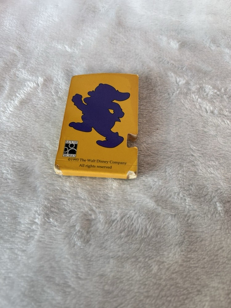 Disney Snow White 7 Dwarfs DOC Interlocking Puzzle Story Mini Book Dopey Grumpy