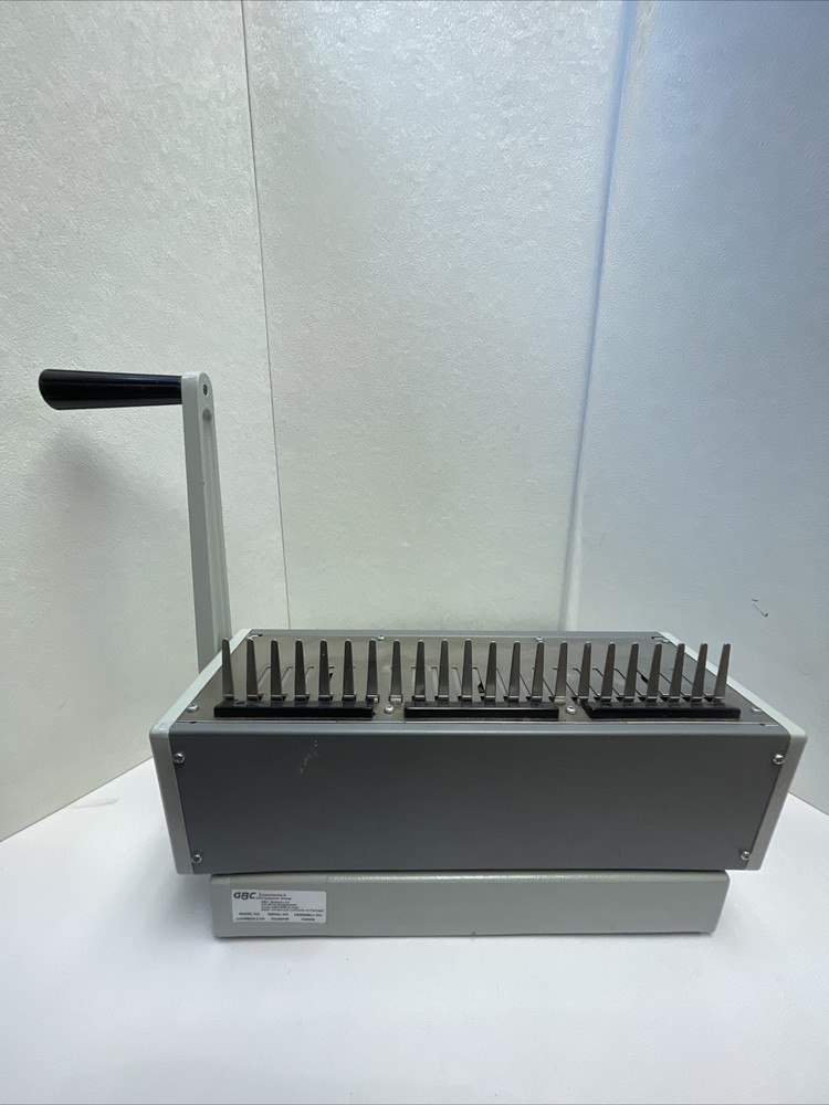 GBC CombBind C150 Heavy Duty Comb Binding Machine Commercial – Tested