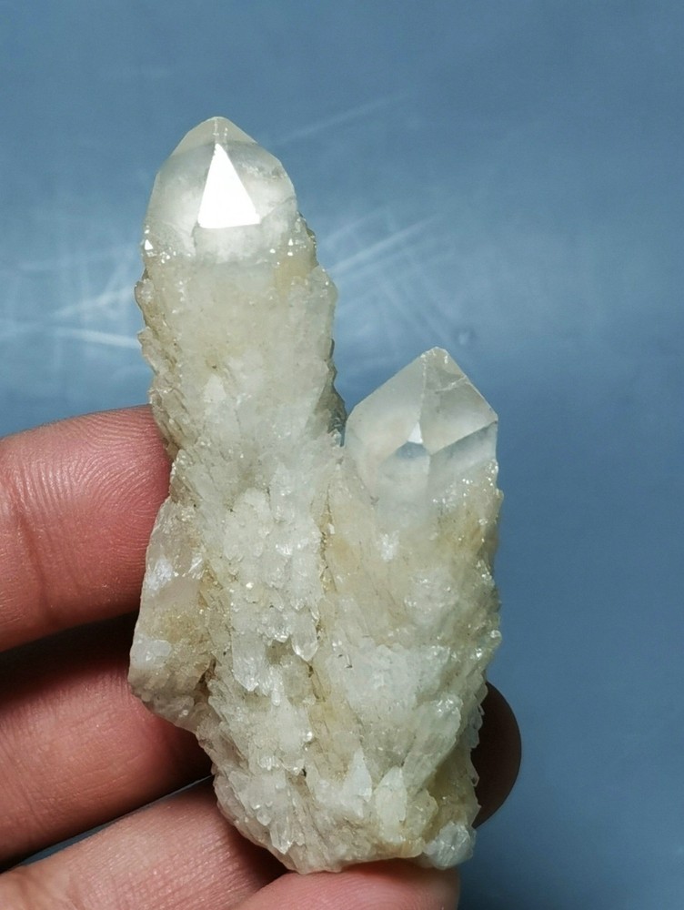 Rare Himalayan Quartz Crystal Cluster Specimen