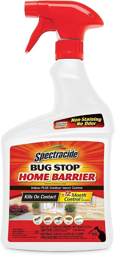 Bug Stop Home Barrier, Kills Ants, Roaches 32 Fl Oz pack 2