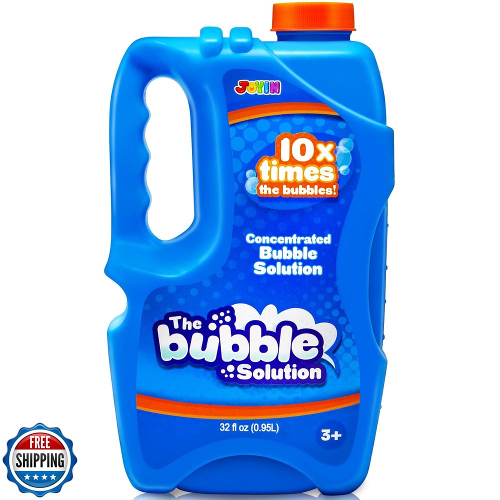 JOYIN 32 OZ Concentrated Bubble Solution for Bubble Machines (Up