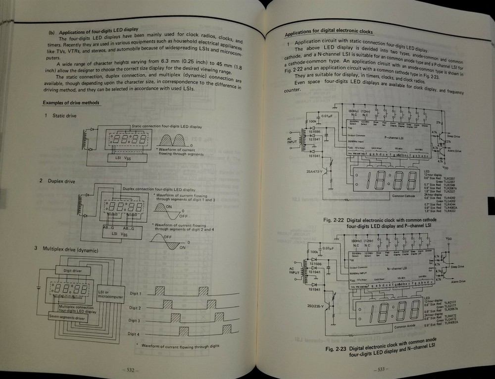USED 1985 Toshiba Optoectronic Semiconductor Databook