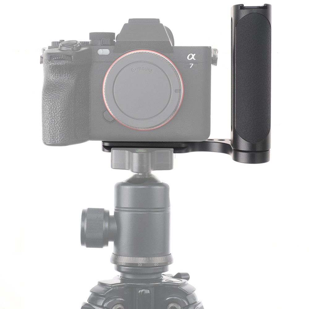 Professional L-Shaped Camera Grip - Universal Side Handle + Arca Swiss Plate