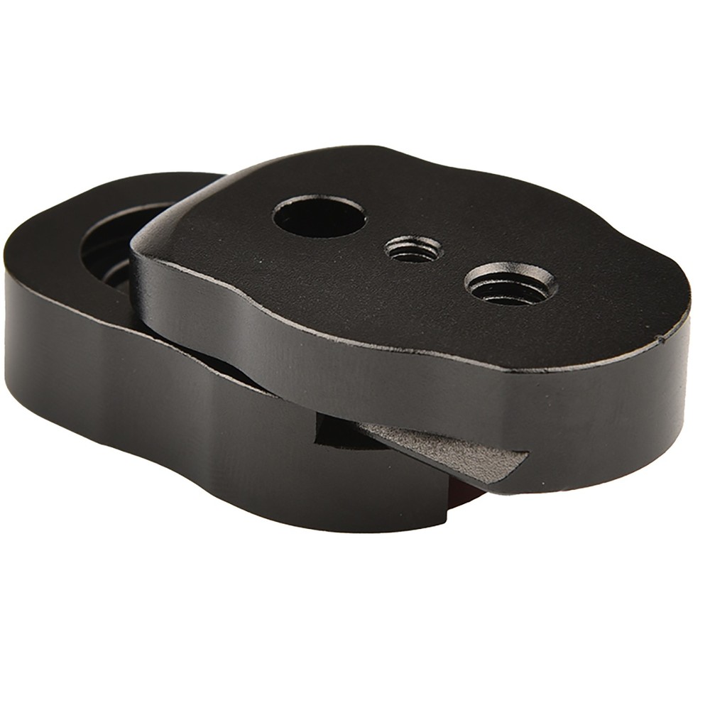 Mini Quick Release Plate System with 1/4" Screw for Camera Tripod Video Monitors