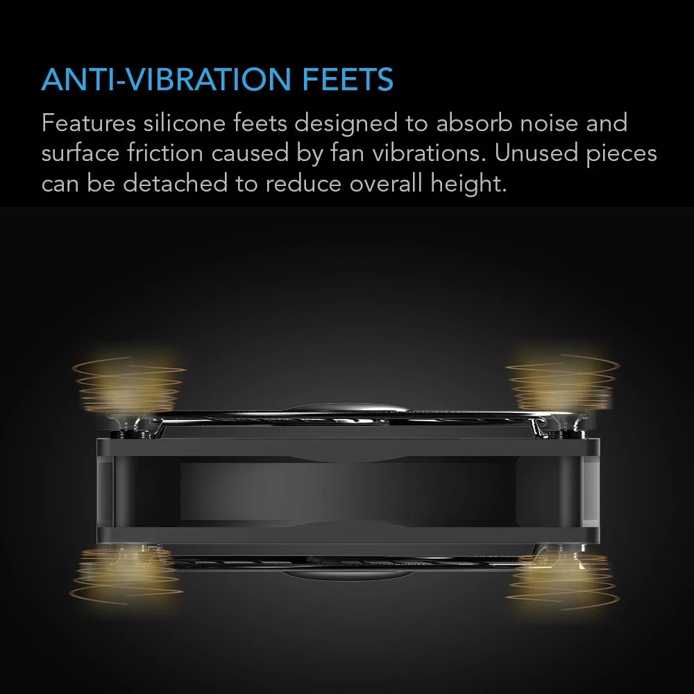 AC INFINITY MultiFan Mini USB Cable Cooling Fan / 40mm AI-MPF40A