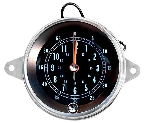 CONSOLE MOUNTED CLOCK  1965 CHEVY IMPALA