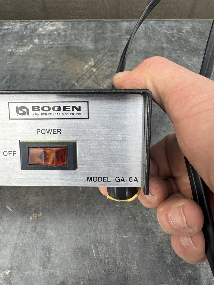 BOGEN GA-6A Amplifier Vintage