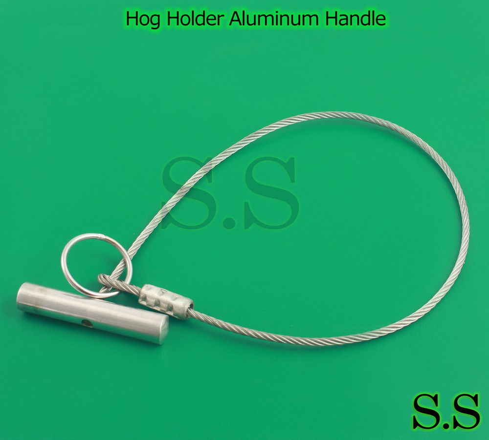 Hog Holder Aluminum Handle Veterinary Instruments