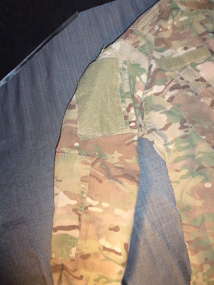 USAF ARMY MULTICAM OCP FIRE RESISTANT JACKET CURRENT ISSUE SIZEMEDIUM SHORT