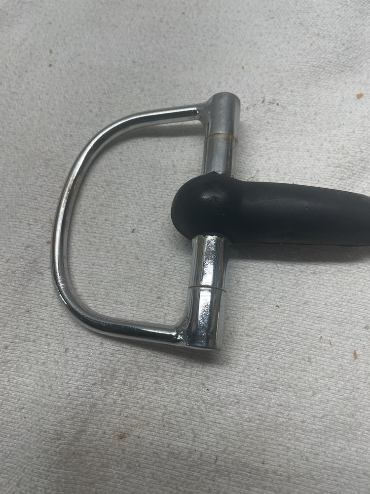 D-Ring Rubber Mouth Snaffle Bit 5-1/4 in