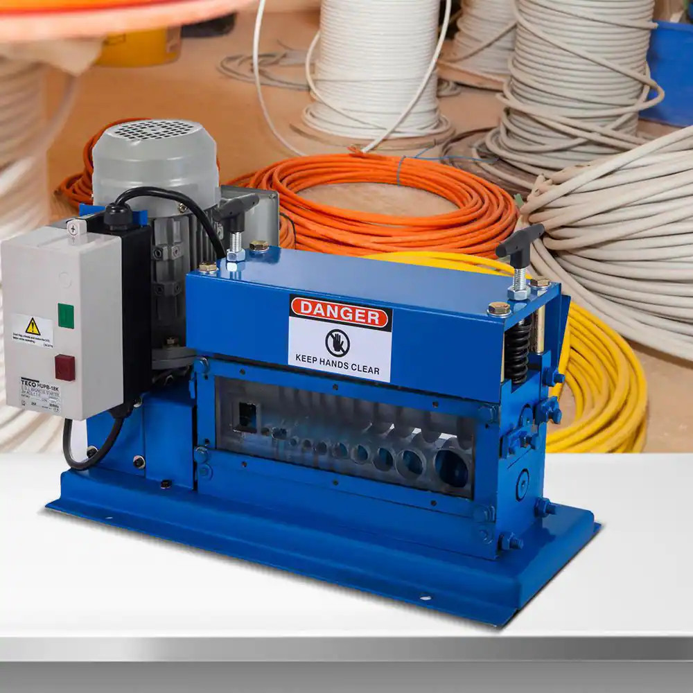 0.06 In. to 1.5 In. Cable Wire Stripping Machine Portable Powered Wire Stripper
