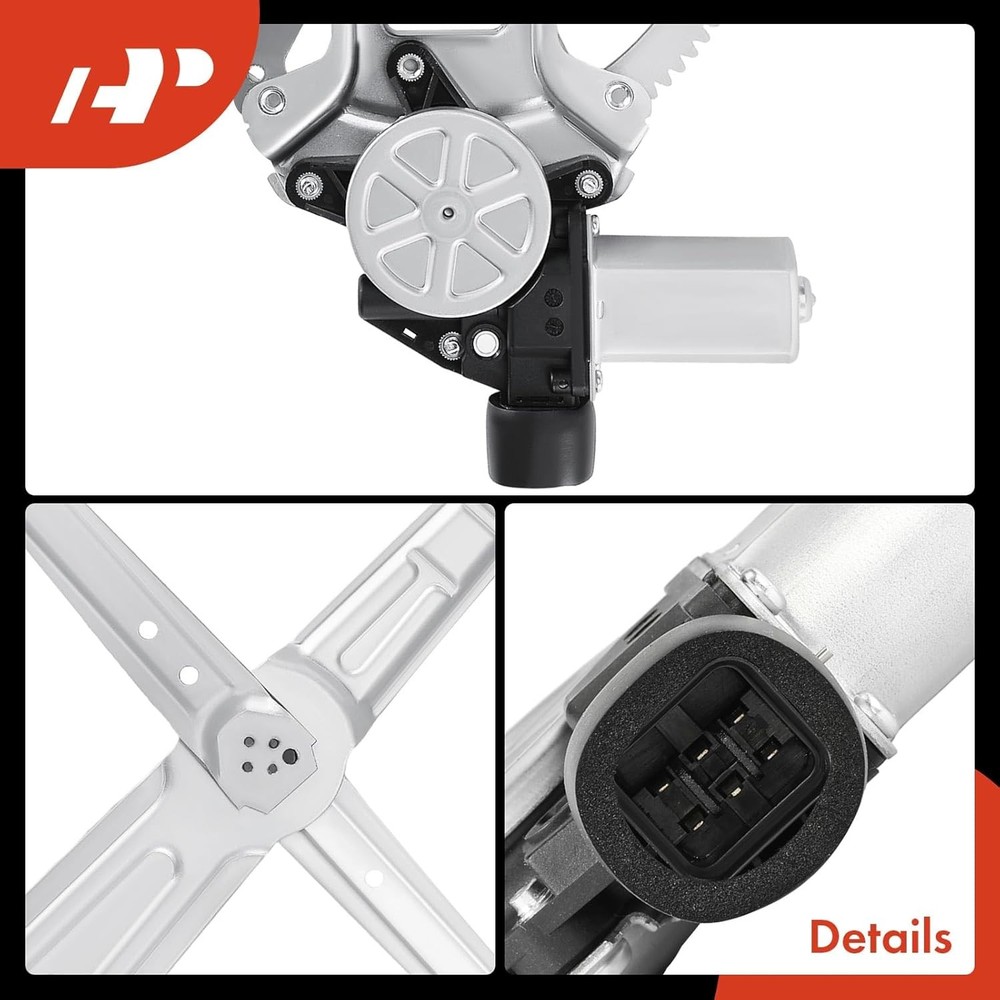 Power Window Regulator with Motor Compatible with Mitsubishi Front Driver Side