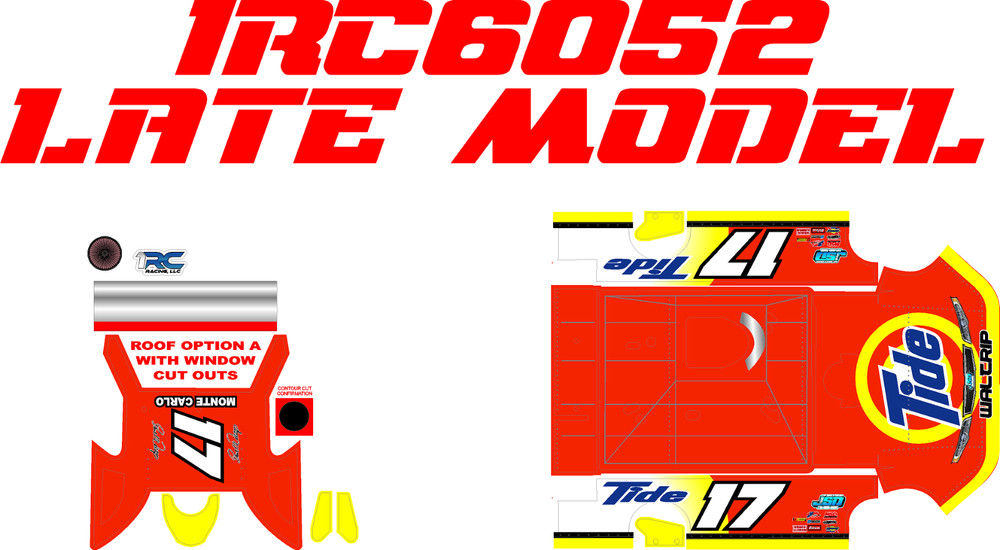 1RC LATE MODEL 1RC6052  WRAP DARRELL WALTRIP