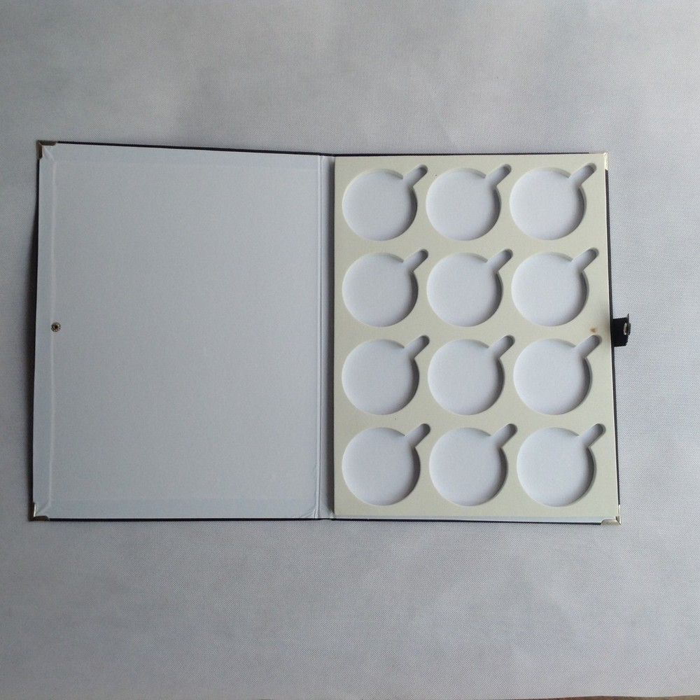 New 12 pcs Glasses Lens  Display Case  tray box  optical  tool