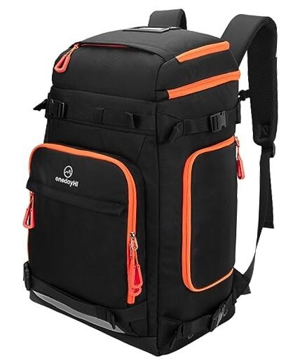 Ski Boot Bag, 70L Snowboard Boot Backpack, Waterproof Ski Boot Bag Backpack,