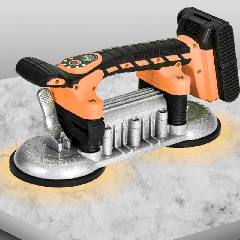 Tile Installation Tool Vibration Machine, Double Suction Cup Vibrator Handheld