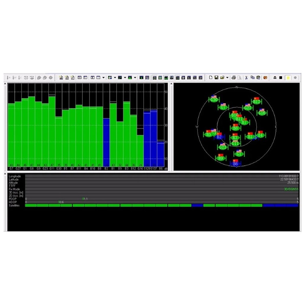 USB GLONASS Receiver GNSS Receiver Module Antenna, Replace Bu-353S4,3234