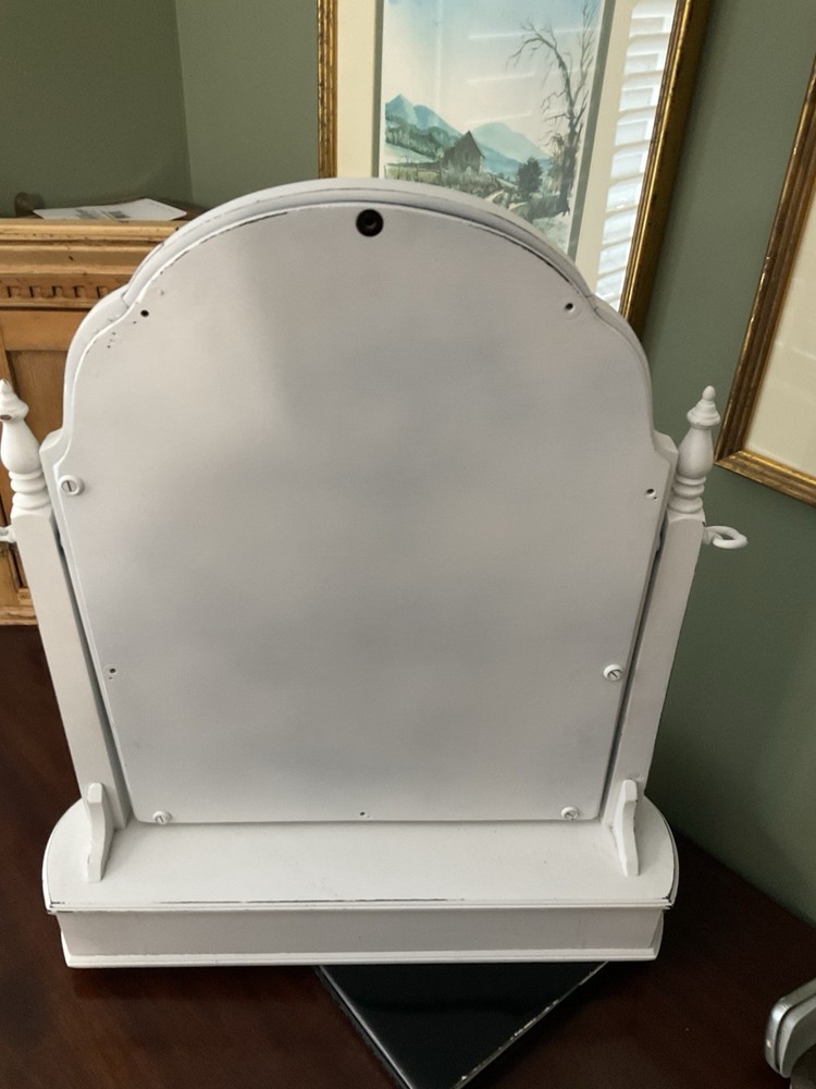 Shaving Mirror With Drawer