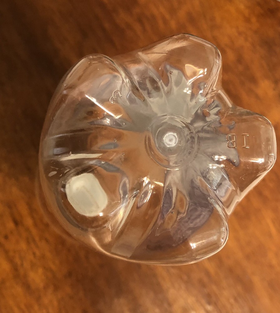 Dr Pepper Soda Empty Plastic Bottle Japanese Neon Lights Label