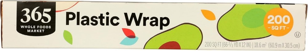 Plastic Wrap, 200 Sq Ft