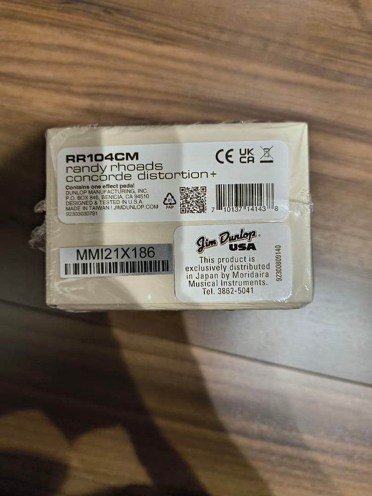 MXR distortion+ Randy Rhoads rr104c Effects Pedal