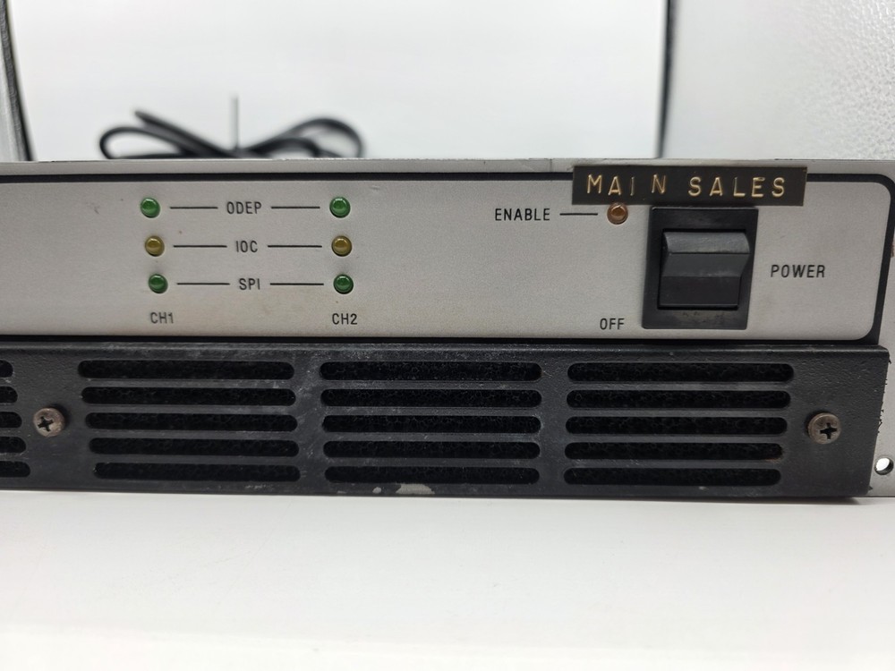 Crown Com-Tech 200 2/Ch Stereo Pro Power Amplifier 100 Watts per channel
