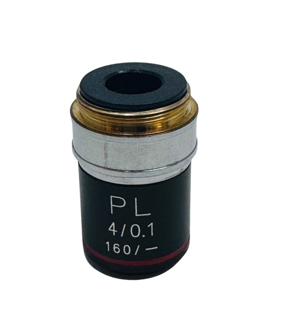 Microscope Objective Lens PL 4x/0.1 160/-