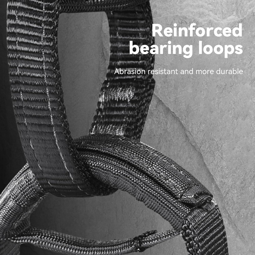 Arnés de escalada B4 acolchado de seguridad ajustable