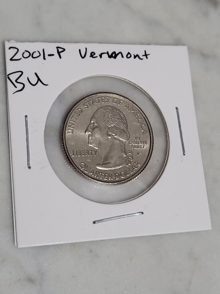 2001-P Vermont State Quarter-Uncirculated