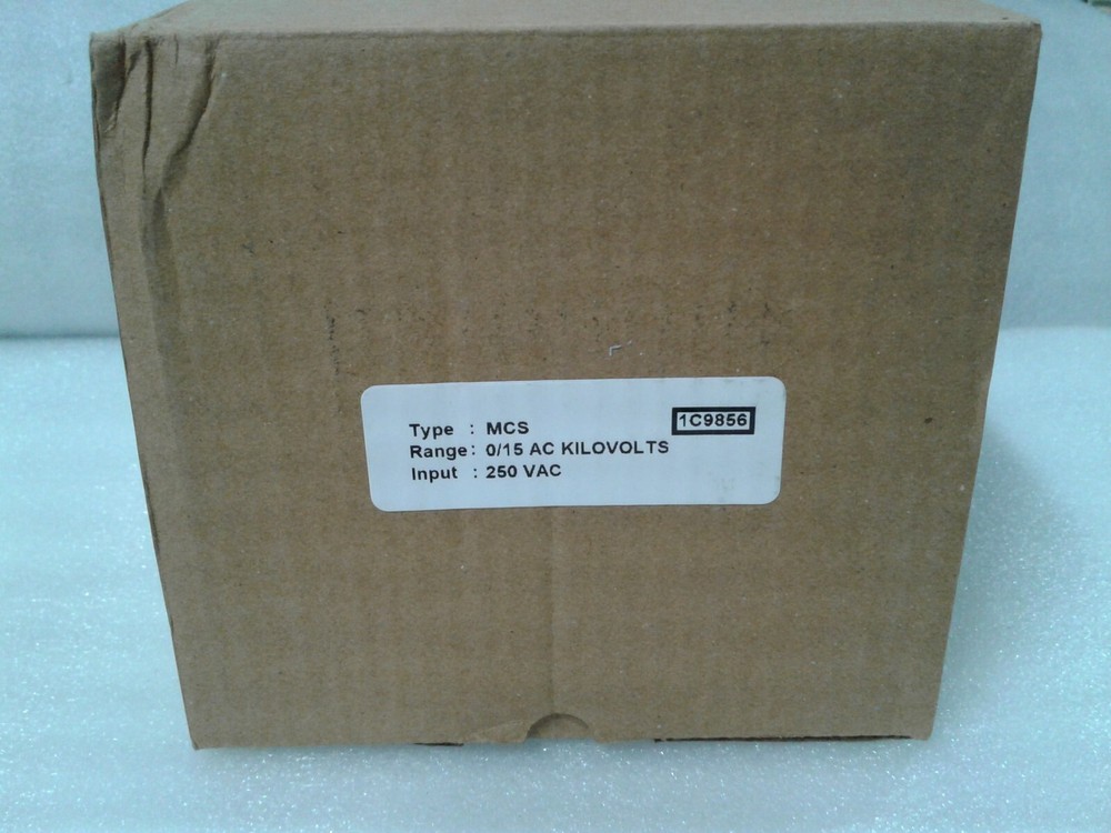 Byram Laboratories 1C9858 0-9000 Volt AC Switchboard Meter